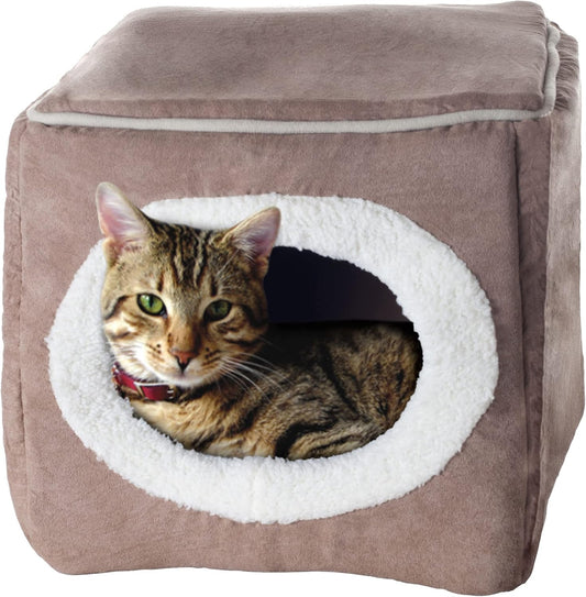 Cozy Cave Pet Bed for Small Animals